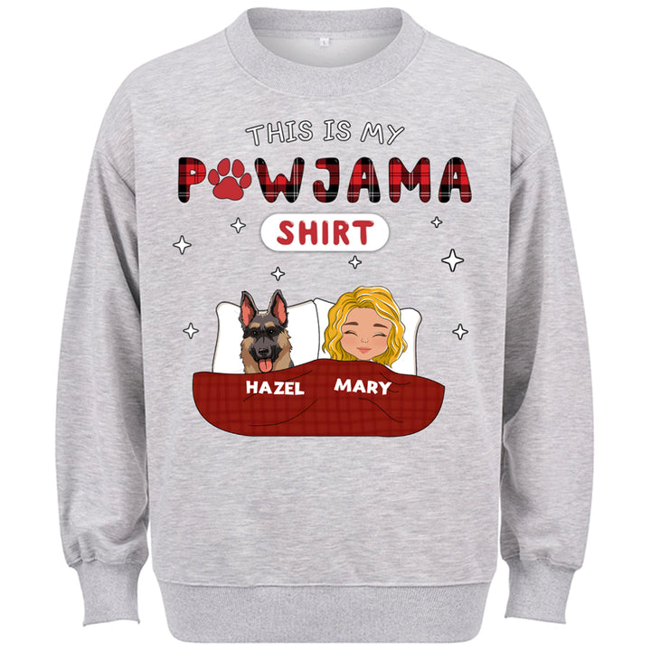 Pet Pawjama Shirt Pet Version - Personalized Custom Sweatshirt