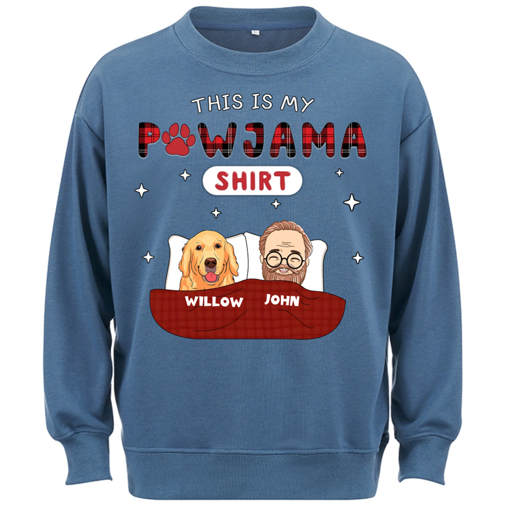 Pet Pawjama Shirt Pet Version - Personalized Custom Sweatshirt