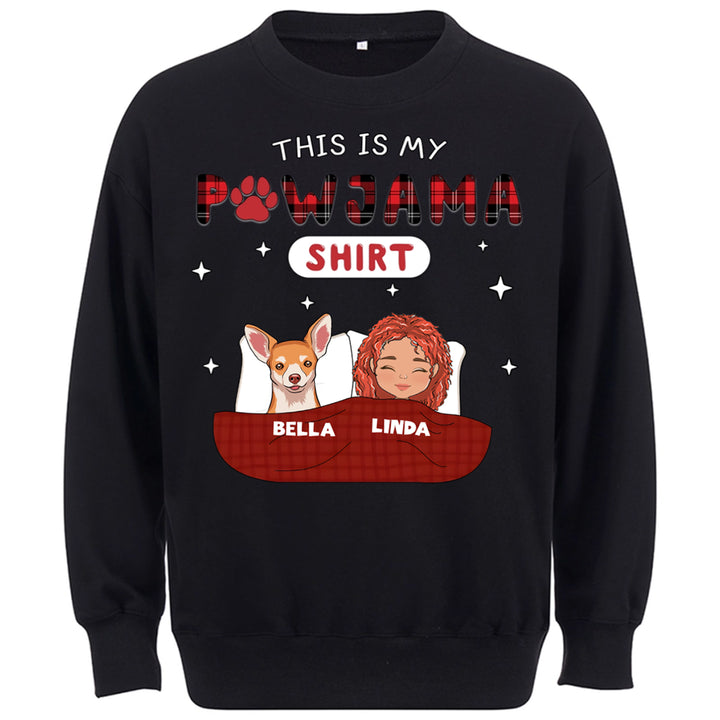 Pet Pawjama Shirt Pet Version - Personalized Custom Sweatshirt
