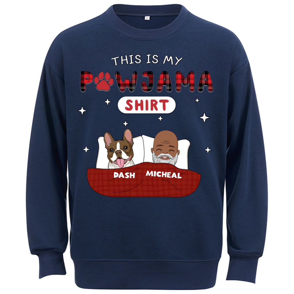 Pet Pawjama Shirt Pet Version - Personalized Custom Sweatshirt