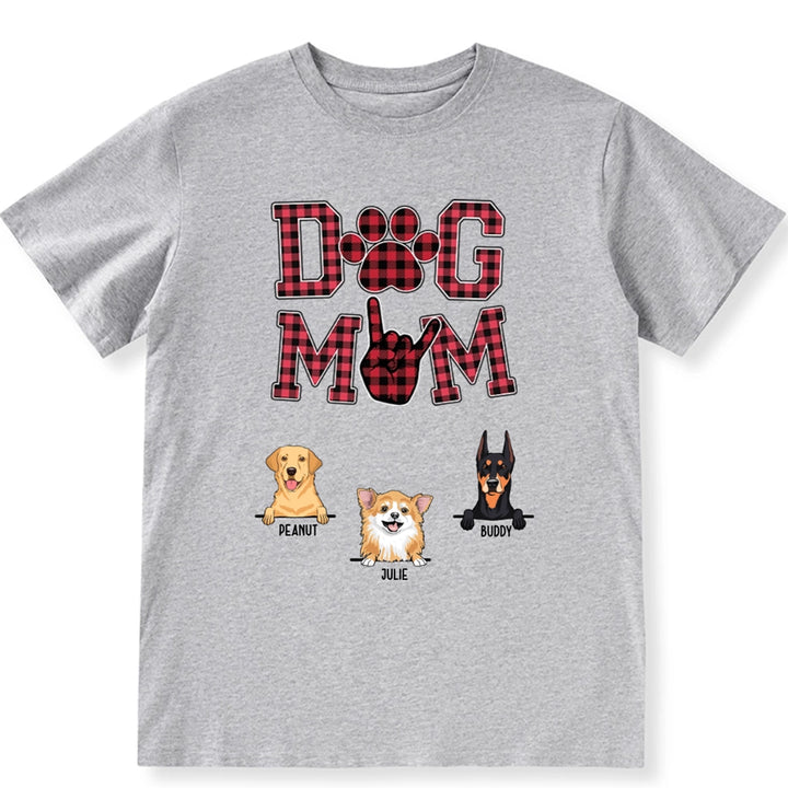 Rock Dog Mom - Personalized Custom Unisex T-shirt