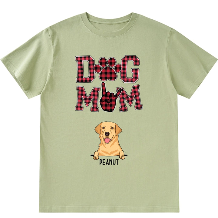 Rock Dog Mom - Personalized Custom Unisex T-shirt