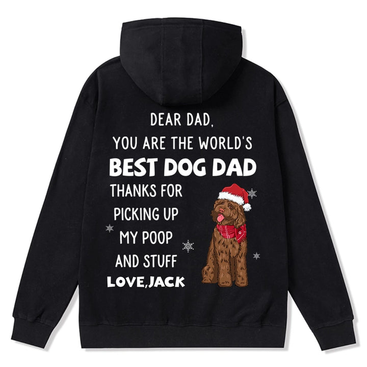 Thank You Dad/Mom - Personalized Custom Christmas Zipper Hoodie