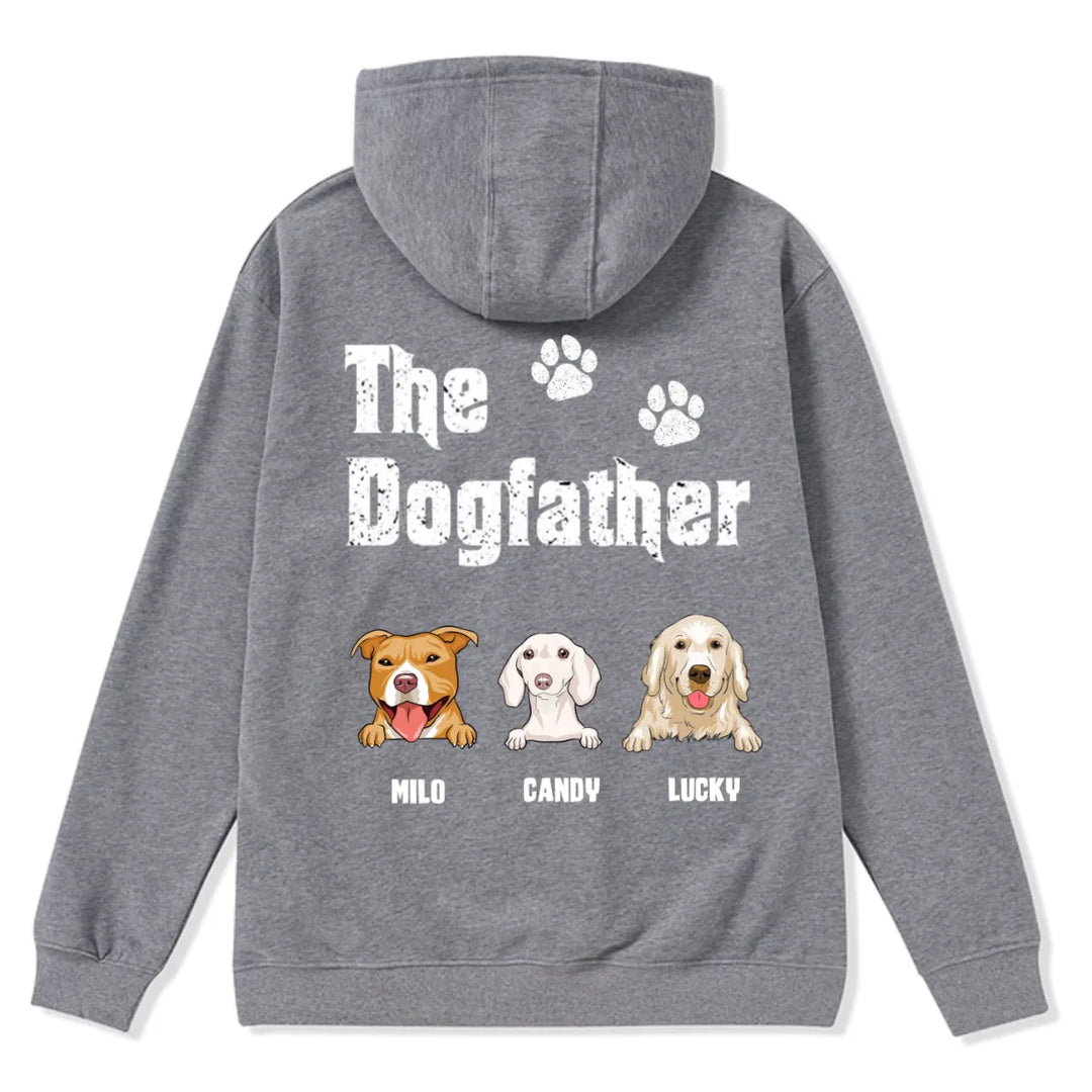 The Dogfather 5 - Personalized Custom Zipper Hoodie
