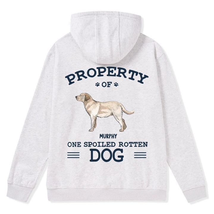 The Spoiled Rotten Dogs - Personalized Custom Zipper Hoodie