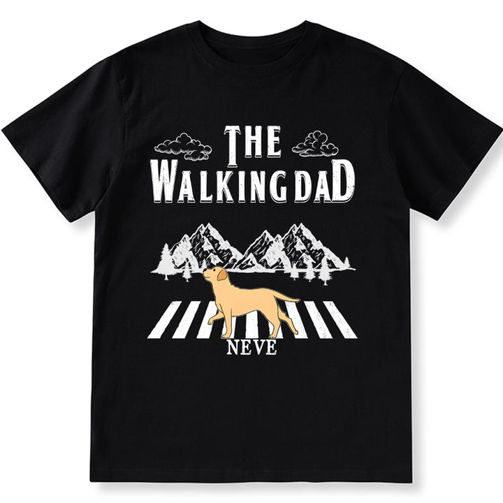 The Walking Dad - Personalized Custom Unisex T-shirt