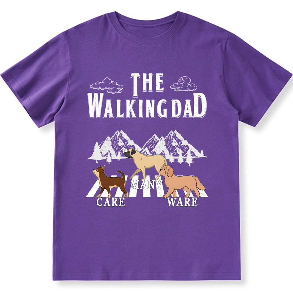 The Walking Dad - Personalized Custom Unisex T-shirt