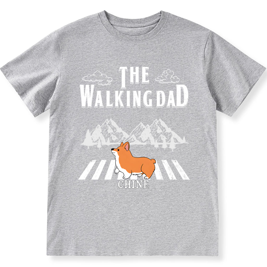 The Walking Dad - Personalized Custom Unisex T-shirt