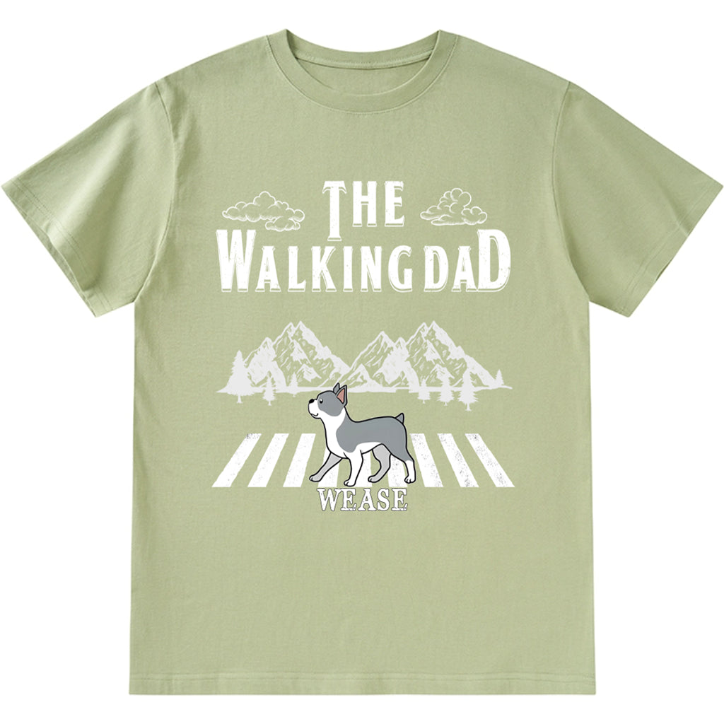The Walking Dad - Personalized Custom Unisex T-shirt