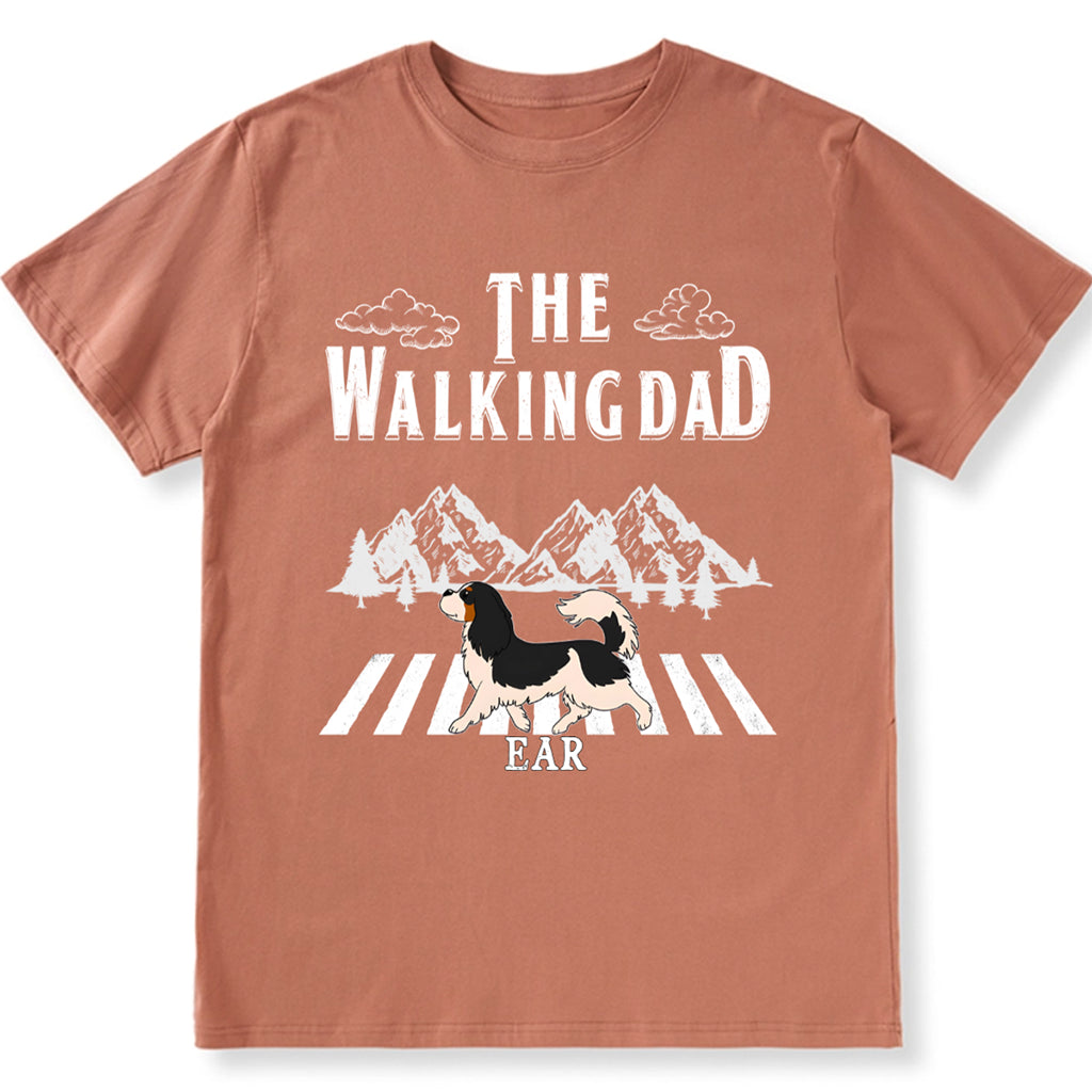 The Walking Dad - Personalized Custom Unisex T-shirt