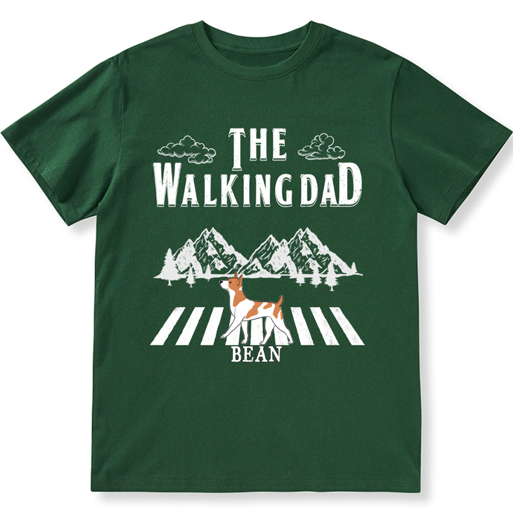 The Walking Dad - Personalized Custom Unisex T-shirt