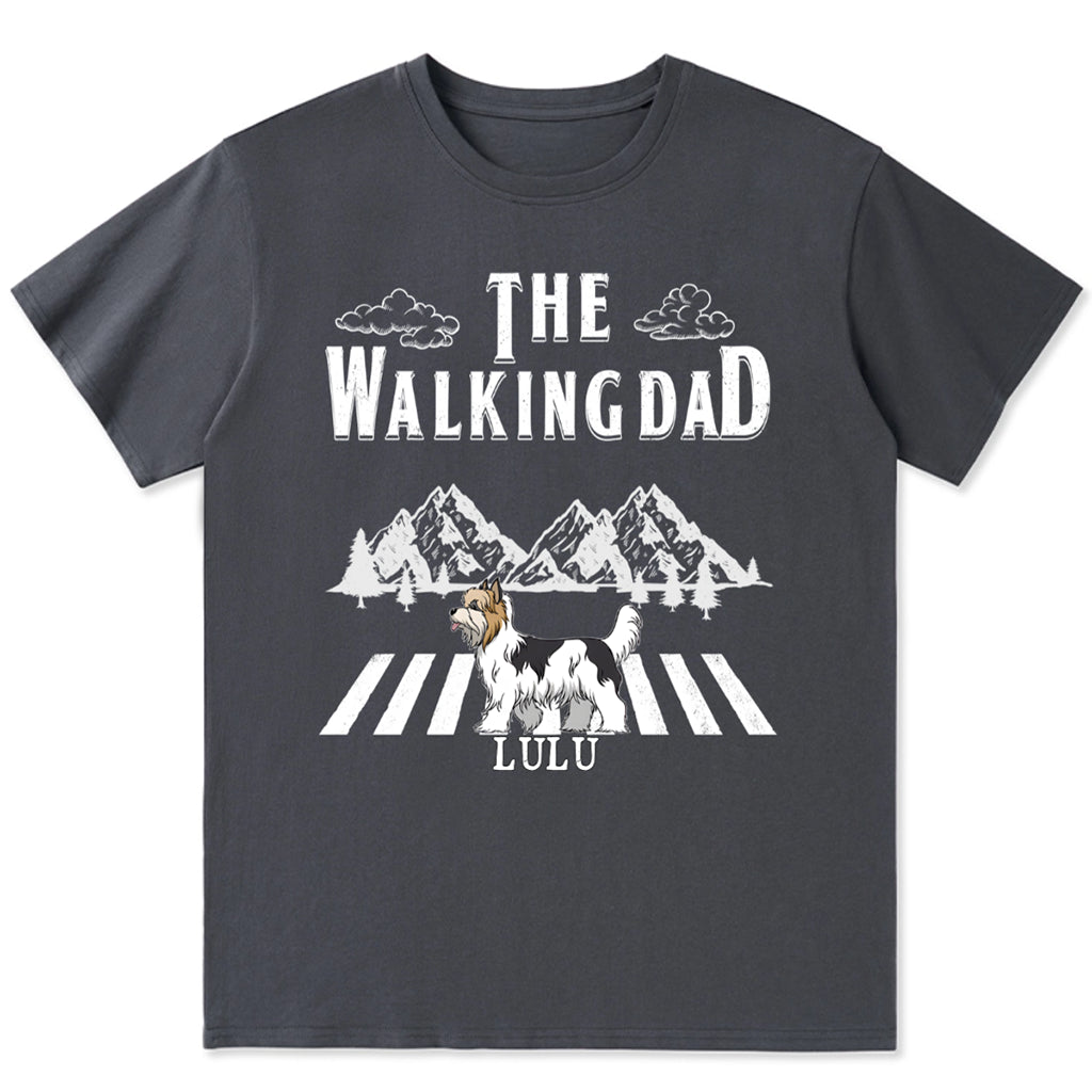 The Walking Dad - Personalized Custom Unisex T-shirt