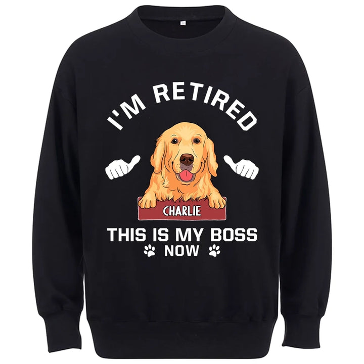 This Is My Boss - Personalized Custom Sweatshirt
