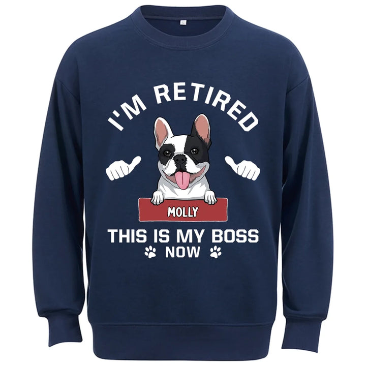 This Is My Boss - Personalized Custom Sweatshirt