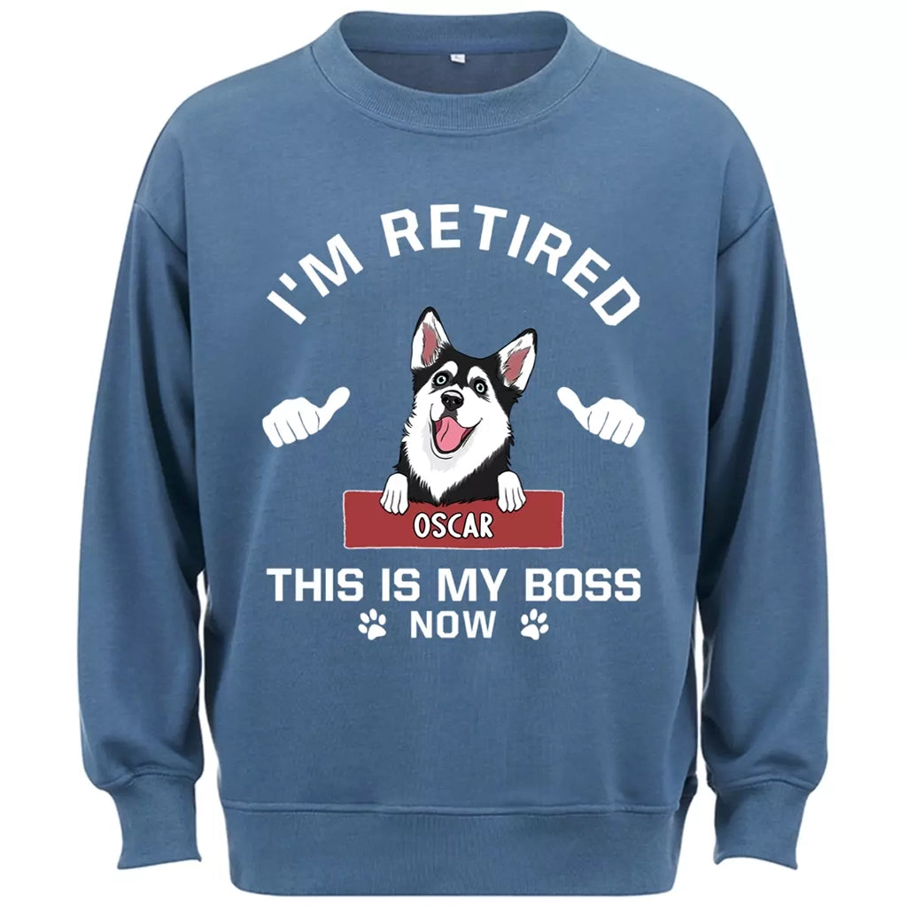 This Is My Boss - Personalized Custom Sweatshirt