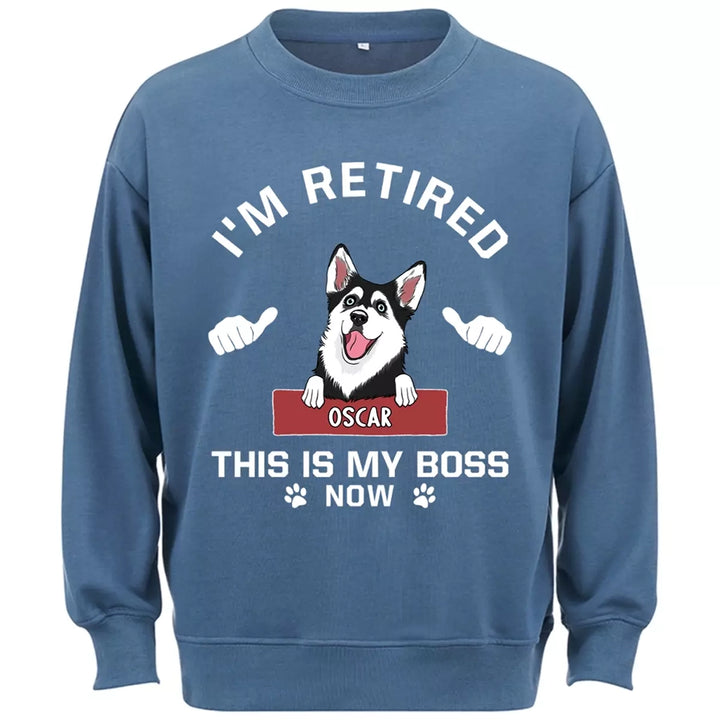 This Is My Boss - Personalized Custom Sweatshirt