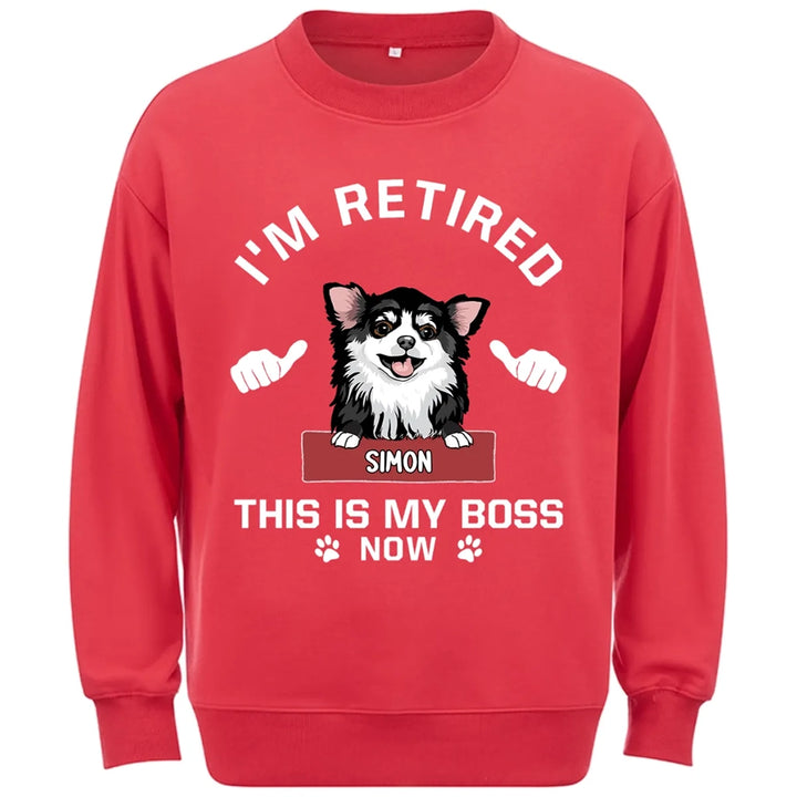 This Is My Boss - Personalized Custom Sweatshirt
