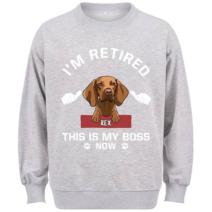 This Is My Boss - Personalized Custom Sweatshirt