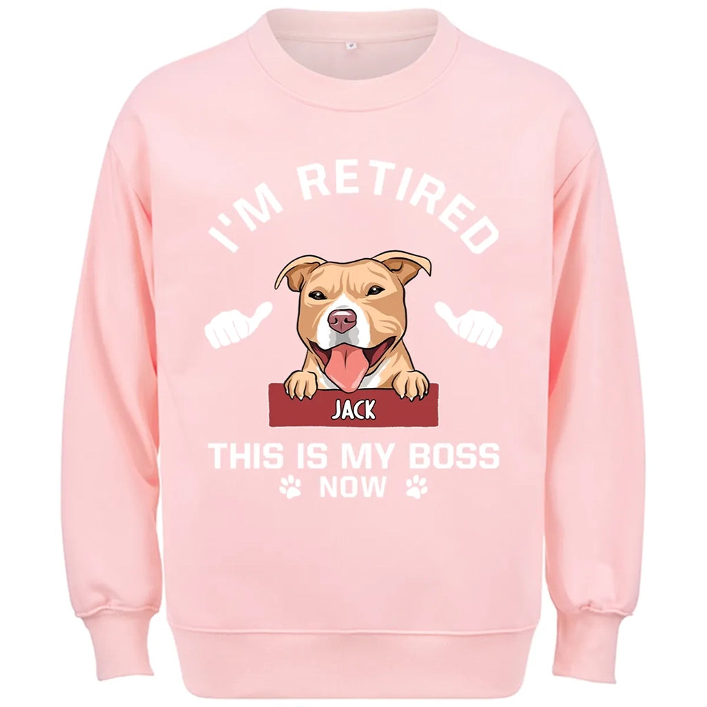 This Is My Boss - Personalized Custom Sweatshirt