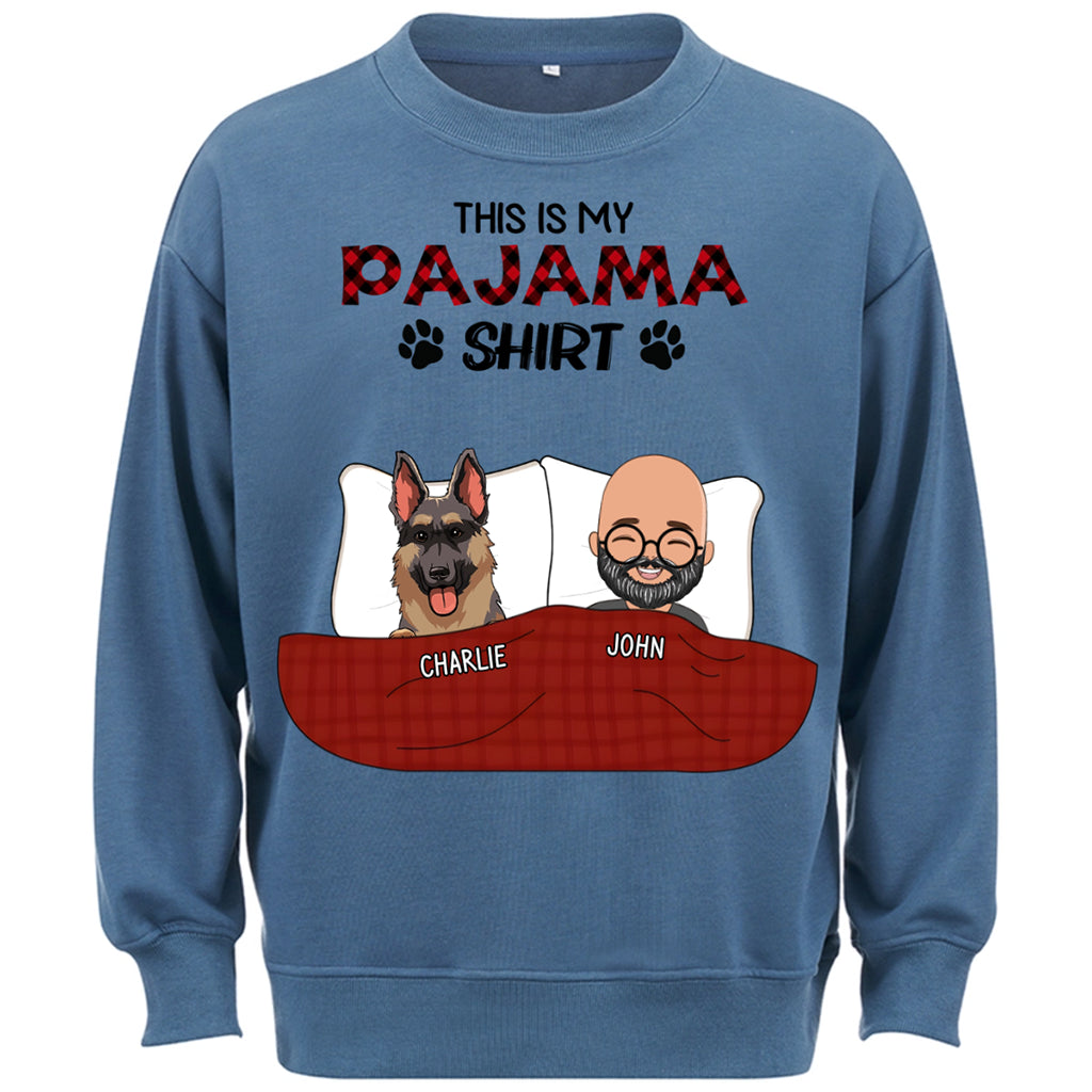 This Is My Pawjama - Personalized Custom Sweatshirt