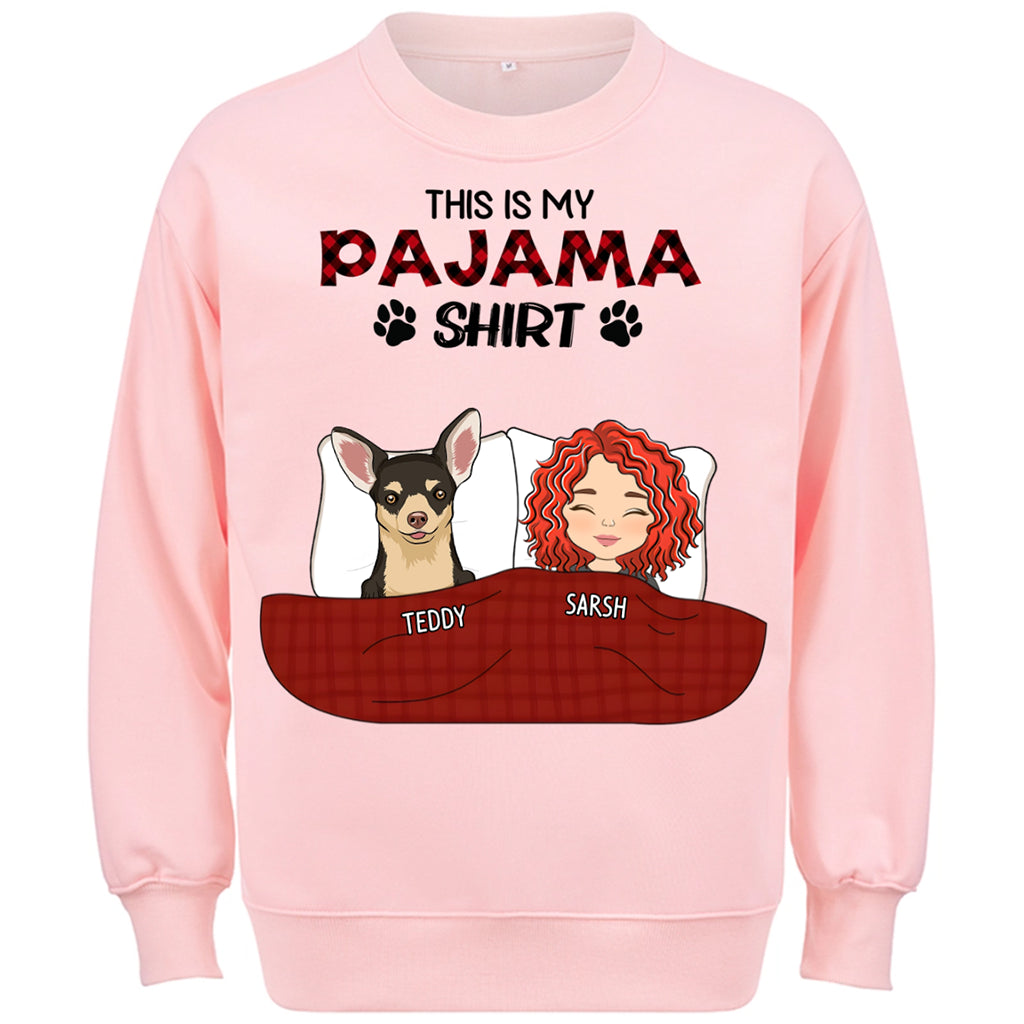 This Is My Pawjama - Personalized Custom Sweatshirt