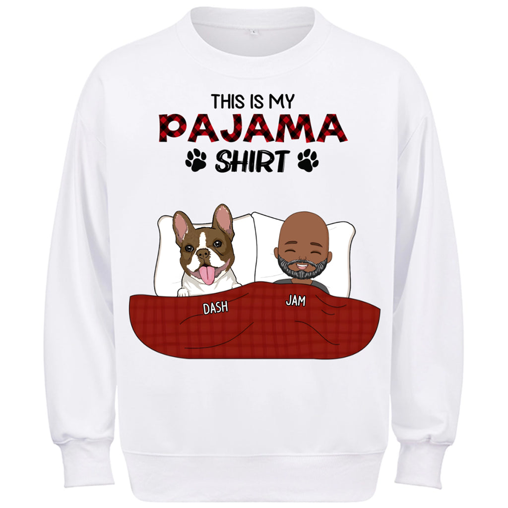This Is My Pawjama - Personalized Custom Sweatshirt