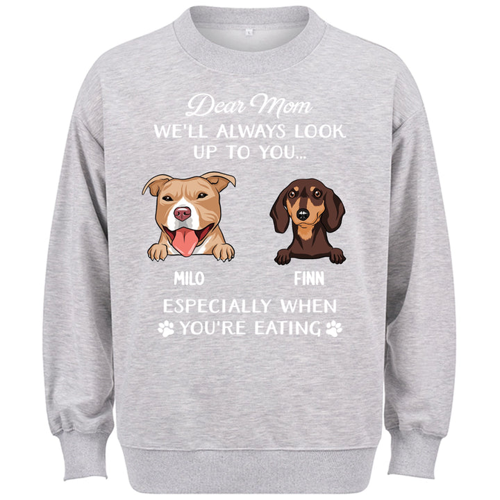 WE'LL Always Look Up To You - Personalized Custom Sweatshirt