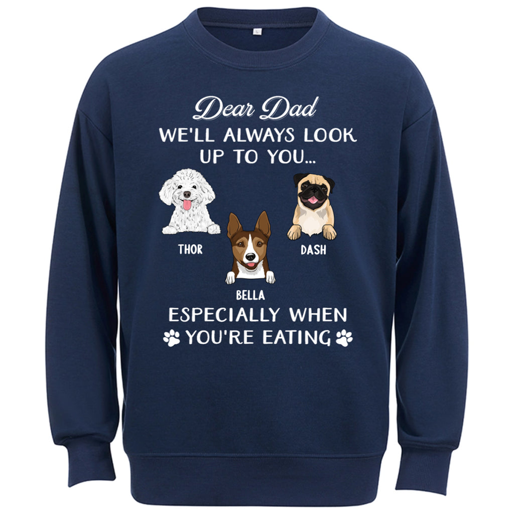 WE'LL Always Look Up To You - Personalized Custom Sweatshirt