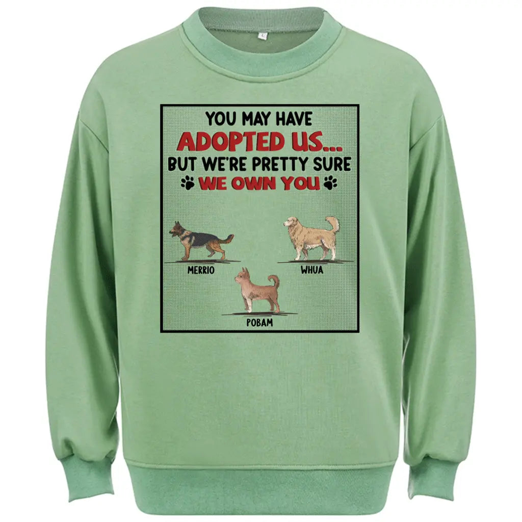We Are Pretty Sure We Own You - Personalized Custom Sweatshirt