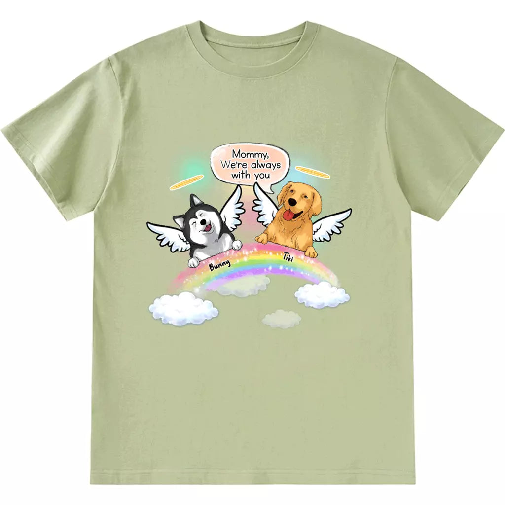 We're Always With You - Personalized Custom Unisex T-shirt