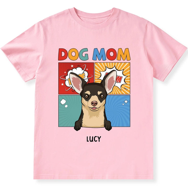 Woof Boom Dog Dad Mom - Personalized Custom Unisex T-shirt