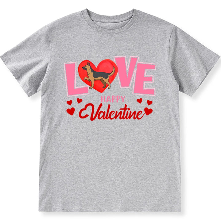 Happy Valentine Love - Personalized Custom Unisex T-shirt