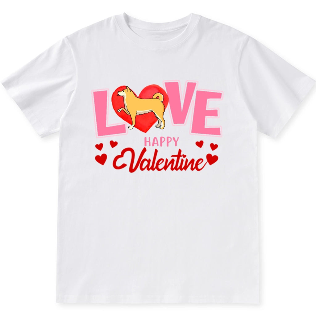 Happy Valentine Love - Personalized Custom Unisex T-shirt