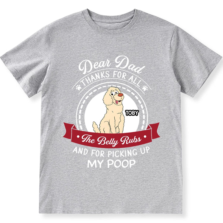 Picking Up My Poop And Stuff - Personalized Custom Unisex T-shirt